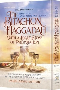 Picture of The Bitachon Haggadah – With a Daily Dose of Preparation [Hardcover]